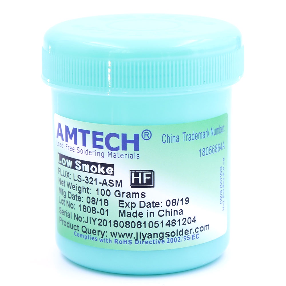 Soldering Paste AMTECH LS-321-ASM 100g Low Smoke Solder Flux For SMT BGA Reballing Welding Rework Repair Tools