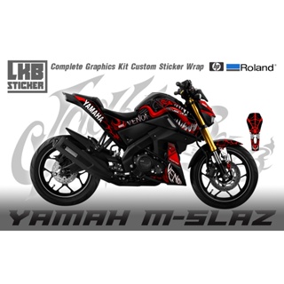 สติ๊กเกอร์แต่งลายรถ YAMAHA M-slaz ลาย VENOM