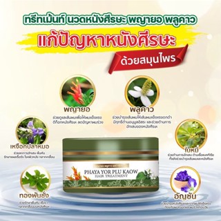 ครีมนวดผม ทรีทเม้นท์ รักษาปัญหาหนังศีรษะและเส้นผม  เชื้อรา ผมงอกร่วง กลากเกลื้อน รังแค ผื่นคัน เชื้อรา พญายอ Anyaa อัญญา