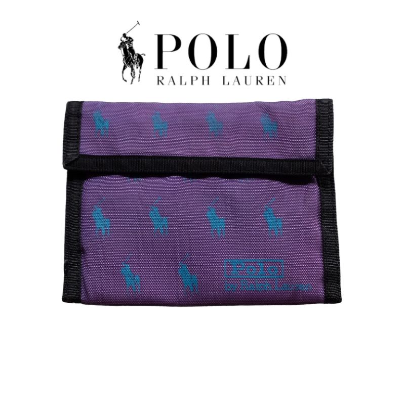 กระเป๋าสตางค์วินเทจ Polo Ralph Lauren รุ่นเก่า มือสองของแท้