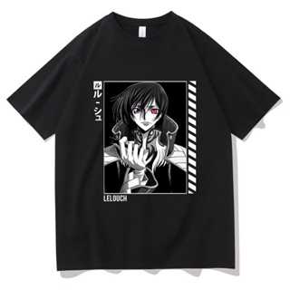 เสื้อแฟชั่นผญ Camiseta clásica Retro de Anime japonés para hombres y mujeres, camisa de Manga corta con estampado de Lel