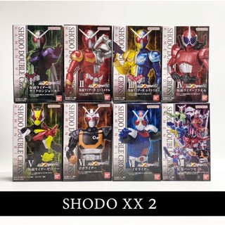 แยก Bandai Shodo XX 2 Kamen Rider ShodoXX Black W Double Accel Zero Two 01 Black RX BIO ROBO BIORIDER ROBORIDER