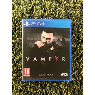 แผ่นเกม ps4 / Vampyr