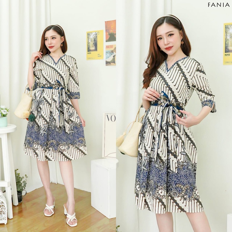 CANIA STANDARD & JUMBO DRESS - ชุดบาติกผู้หญิง