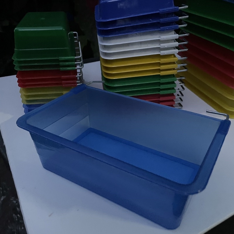 อ่างอาบน้ำนกกรงหัวจุก อ่างอาบนกสี่เหลี่ยมมีลวด อ่างอาบสี่เหลี่ยมลวด อ่างอาบนก อ่างอาบนกกรง อ่างอาบนก อ่างอาบ - รูปที่ 6