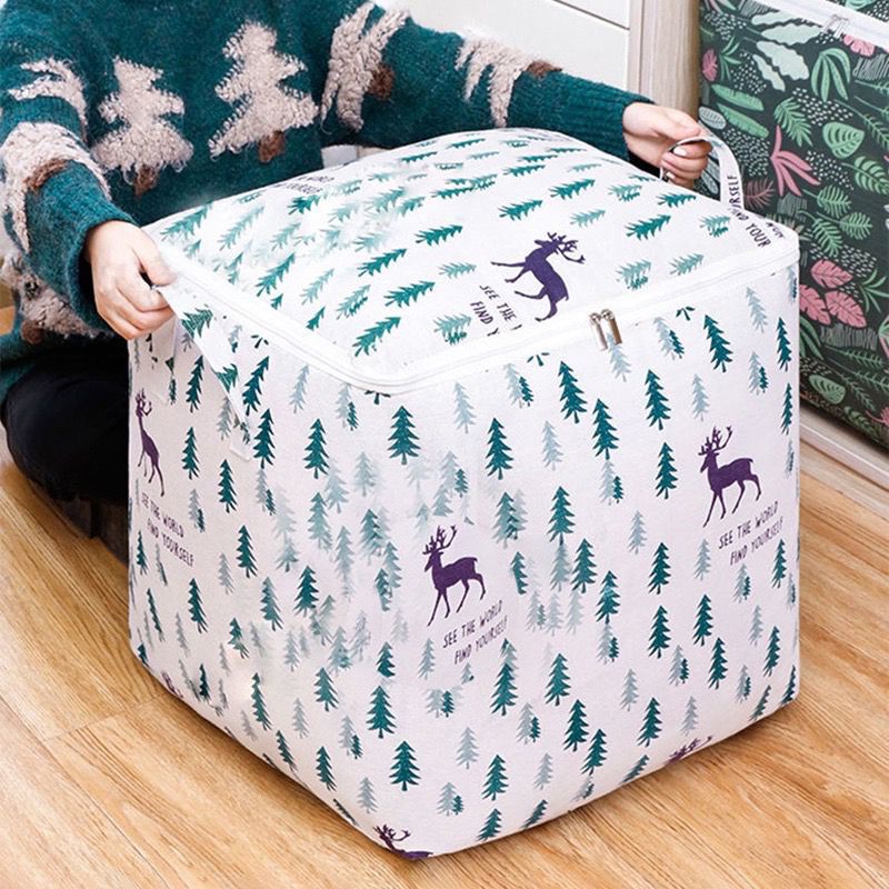 LILO ZIPPER LAUNDRY BAG / LAUNDRY BASKET BAG / LAUNDRY BAG / DIRTY CLOTHES PLACE