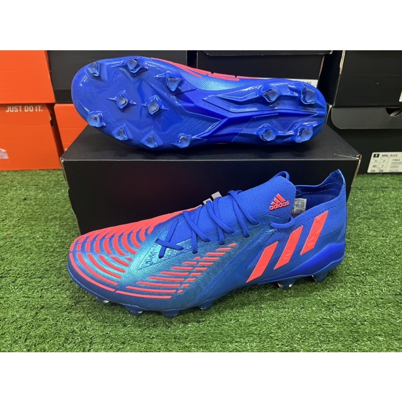 สตั๊ด รองเท้าฟุตบอล Adidas Predator Edge.1 L HG AG ตัวท๊อป