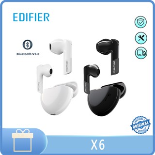 Edifier X6 ชุดหูฟังบลูทูธไร้สาย ตัดเสียงรบกวน