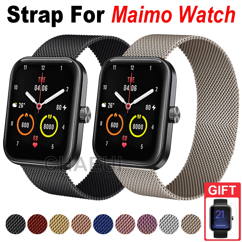สายนาฬิกาข้อมือ สายสแตนเลสโลหะ สําหรับ Maimo Watch / Maimo Watch Flow