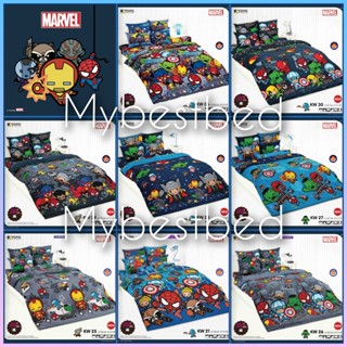 Marvel ผ้าปูที่นอน (ไม่รวมผ้านวม) ลิขสิทธิ์แท้ ยี่ห้อ TOTO