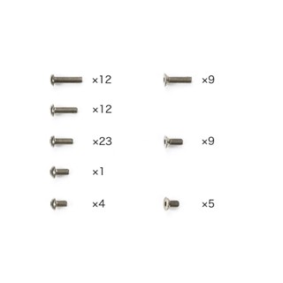 TAMIYA 47449 TC-01 Titanium Screw Set ชุดแต่งรถบังคับทามิย่าแท้ rc