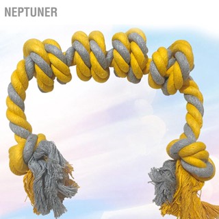 Neptuner ของเล่นเชือกทันตกรรม ขนาดใหญ่ ทนต่อการกัด สําหรับสัตว์เลี้ยง สุนัข