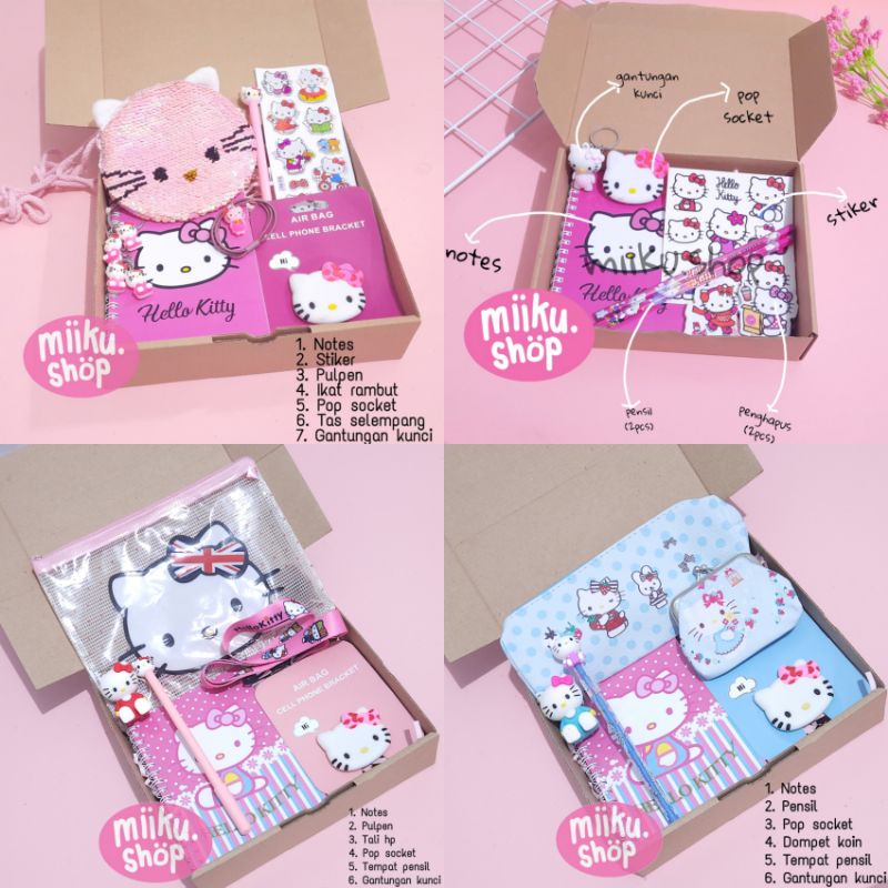 HELLO KITTY GIFT BOX HAMPERS PACKAGE