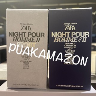 zara น้ำหอมชาย night pour homme i ii iii  edp ซาร่า sport summer