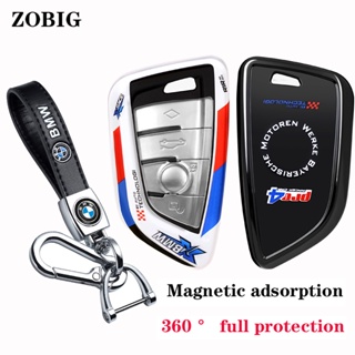 Zobig เคสกุญแจรีโมทรถยนต์ สําหรับ BMW 2 5 6 7 Series X1 X2 X3 X5 X6