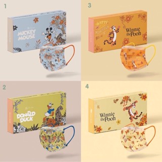 !!!พร้อมส่งจากไทย!!! หน้ากากอนามัย แมสผู้ใหญ่ แมสลายการ์ตูน pooh bear สวย น่ารัก จำนวน 10 ชิ้น