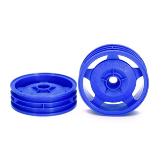 [ชุดแต่งรถบังคับ] TAMIYA 54680 OP.1680 2WD Buggy Front Star-Dish Wheels (Blue) ชุดแต่งทามิย่าแท้ rc