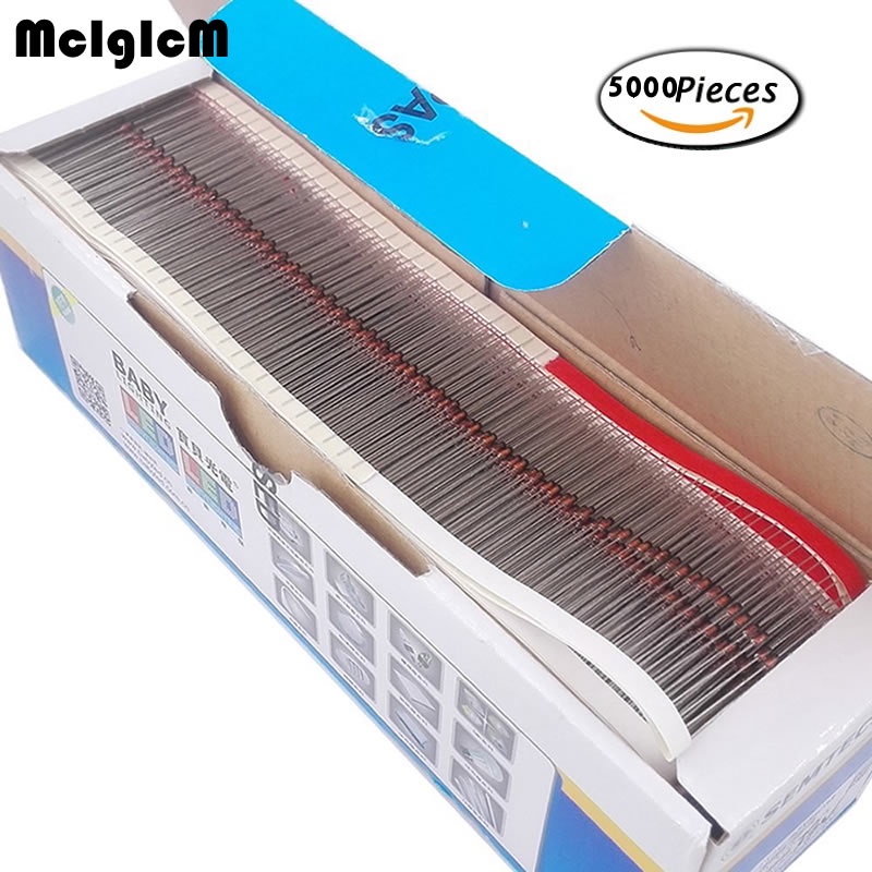 MCIGICM 5000pcs Rectifier Diode 1N4148 1N4001 1N4004 1N4007 UF4007 1N5817 1N5819 1N60P DB3