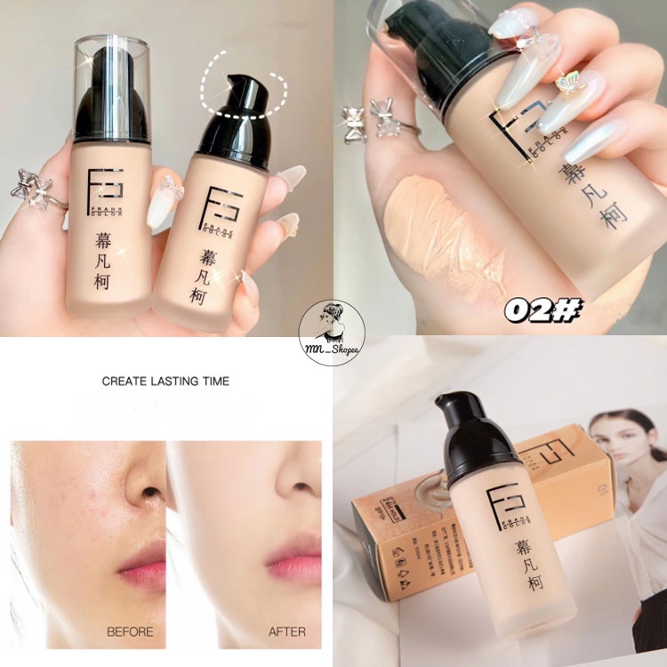 ถูก/ ของแท้ ครีมรองพื้น สูตรควบคุมความมัน ปกปิดเรียบเนียน ครีมกันแดดสูตรกันน้ำ ไวท์เทนนิ่งครีมนวด