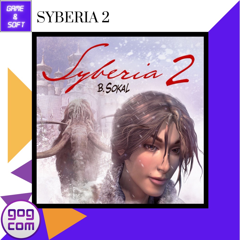 🎮PC Game🎮 เกมส์คอม Syberia 2 Ver.GOG DRM-FREE (เกมแท้) Flashdrive🕹