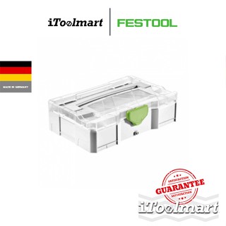 FESTOOL กล่องเครื่องมือ MINI-Systainer 203821 T-LOC SYS-MINI 1 TL TRA UNI