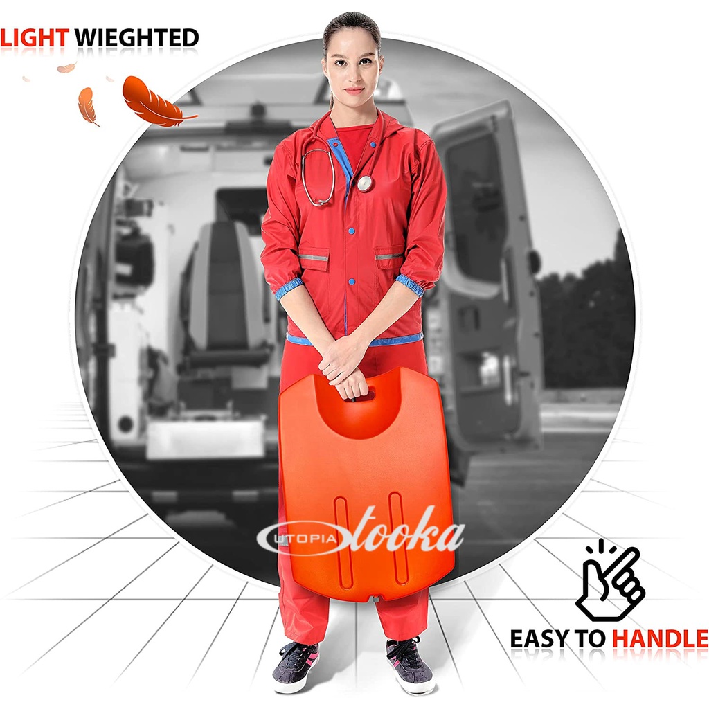 กระดาน CPR Board พลาสติก ABS แผ่นรองปั๊มหัวใจผู้ป่วยแผ่นรองปั๊มหัวใจผู้ป่วย CPR Board อุปกรณ์ปฐมพยาบ