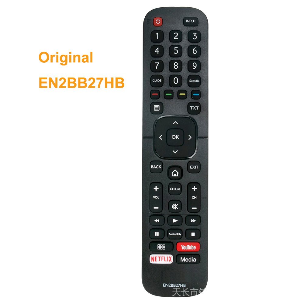 EN2BB27HB Fit สําหรับ Hisense TV รีโมทคอนโทรล H32A5600 H32A5840 H43A6100 H43A6140 H43B7100 H50B7300 
