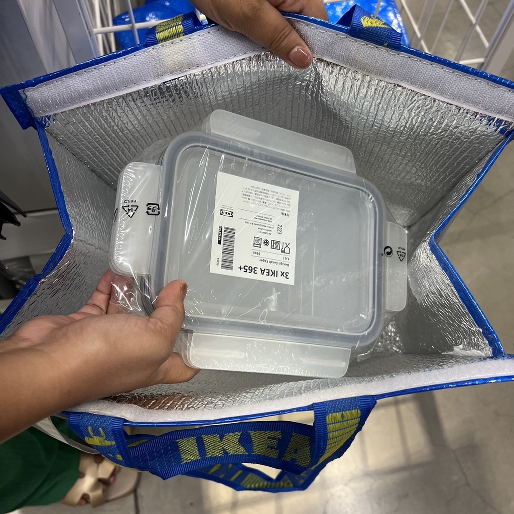 ️ ถุงหิ้ว IKEA กระเป๋าใส่ของ IKEA กระเป๋าเก็บความเย็น IKEA  ️ ราคา ถูกที่สุด ดีลบีเคเค แกลเลอรีภาพที่ 5