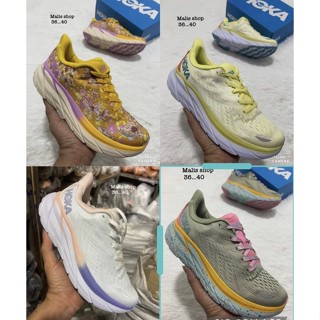 รองเท้าใส่วิ่ง🏃🏻‍♂️Hoka Bondi8 (wide)sz.36-40 มี4สี ผู้หญิง หน้าเท้ากว้างสินค้าพร้อมส่งพร้อมกล่อง❤️💕😘