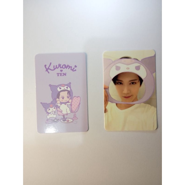 Nct x Sanrio Trading Card B ver - Photocard NCT ten set