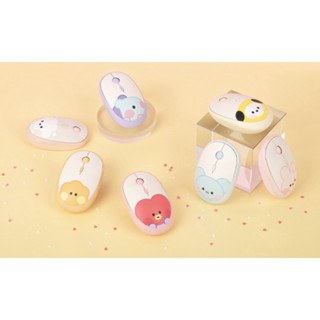 พร้อมส่งที่ไทย(มีเก็บปลายทาง)🎉เมาส์ไวร์เลท ไร้สาย ไร้เสียง Minini Baby BT21 (Multi Pairing Wireless Mouse) ของแท้ 100%