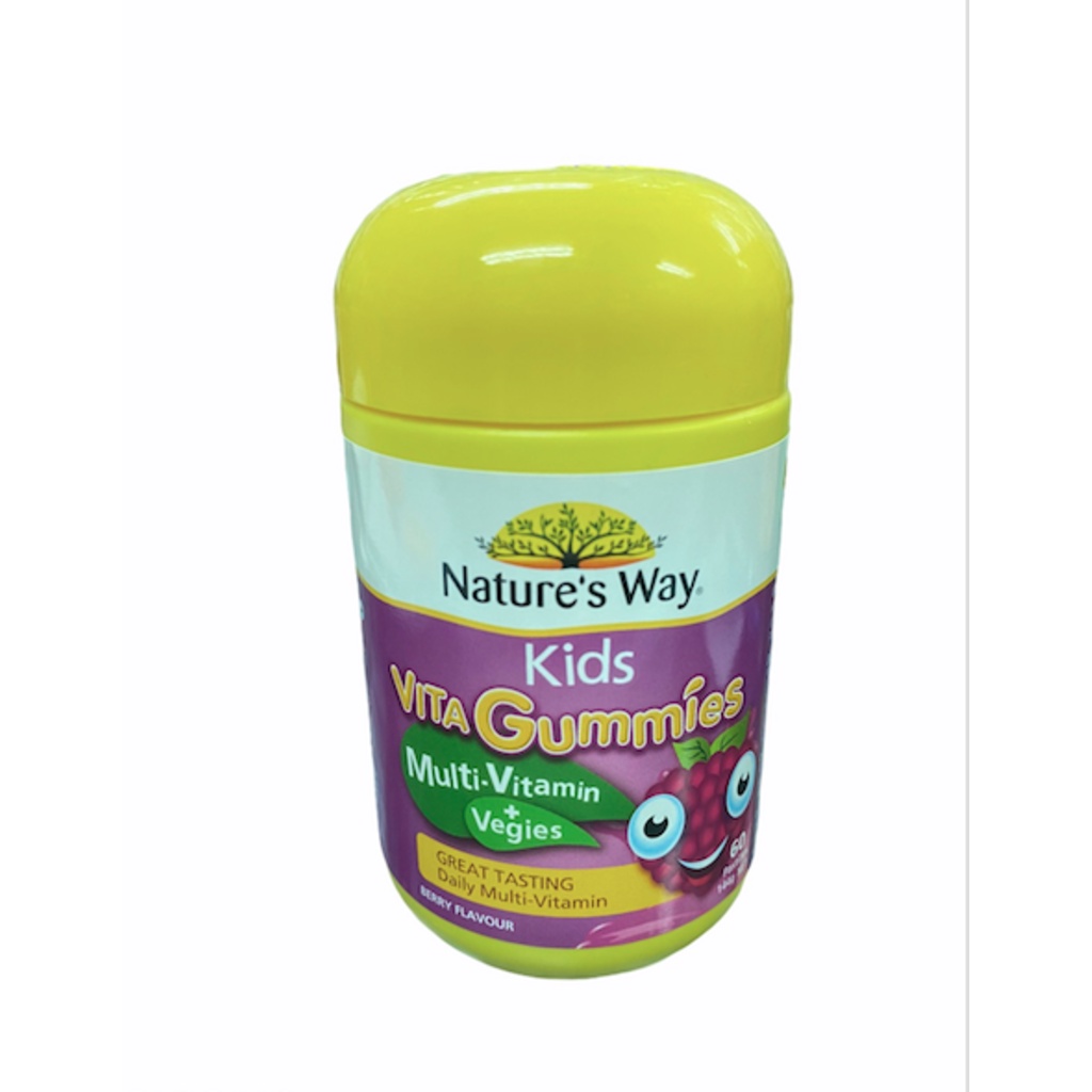 Nature's Way Vita Gummies Multivitamin + Veggies วิตามินรวม พร้อมส่วนผสมของผัก