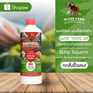 Bactocel แบคโตเซล สารสกัดชีวภาพ ต่อต้านโรค ลัมปีสกิน ขนาด 1000 ซีซี 1-3 ขวด ในวัว สมานแผล ฟาร์ม วัว รักษาโรคในสัตว์