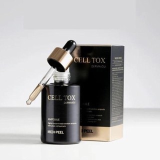 🌟 Medi Peel Cell Toxing Dermajours Ampoule 100 ml. ผิวเนียน ผิวตึง เหมือนฉีดโบท็อกซ์[exp.17/5/25]