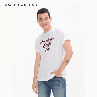 American Eagle Super Soft Graphic T-Shirt เสื้อยืด ผู้ชาย กราฟฟิค  (NMTS 017-2614-100)