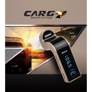 ⚡CAR G7 อุปกรณ์รับสัญญาณบลูทูธในรถยนต์ Bluetooth FM Transmitter MP3 Music Player SD USB Charger for Smart Phone &amp; Tablet