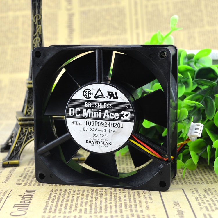 SZ 109P0924H201 24V 0.14A JAPAN 909032 พัดลมอินเวอร์เตอร์
