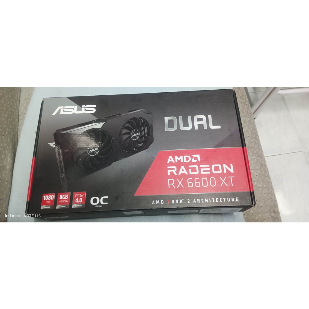 GPU ASUS RX 6600XT DUAL