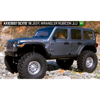 รถสเกลชุด Kit  AXI03007 : AXIAL SCX10 III Jeep JLU Wrangler w/Portals 1/10th KIT