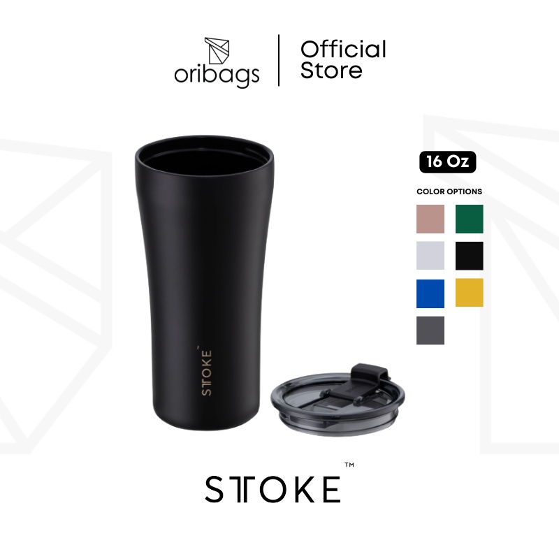 Sttokek Worlds First Shatterproof Ceramic Cup 16oz [อังกฤษ] แก้วกาแฟพรีเมี่ยม ทนทาน มีสไตล์