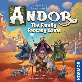 Andor: The Family Fantasy บอร์ดเกม คู่มือภาษาอังกฤษ