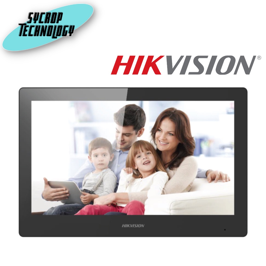 วิดีโออินเตอร์คอม HIKVISION Video Intercom Network Indoor Station รุ่น DS-KH8520-WTE1 ประกันศูนย์
