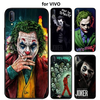 เคส  VIVO V29 V23 V23E V21 V21E T1 V2021 V2040 V2025 V20 SE V2020 V2022 V2023 Y73 2021 V2250 5G V19 PRO  โทรศัพท์มือถือแบบนิ่ม ผิวด้าน ลายโจ๊กเกอร์ สําหรับ