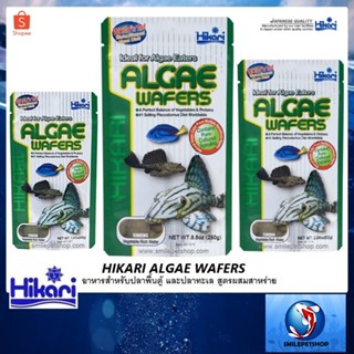 Hikari Algae Wafers (อาหารสำหรับปลาพื้นตู้ และปลาทะเล สูตรผสมสาหร่าย)