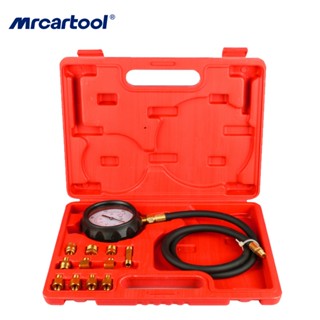 MRCARTOOL TU-11A เครื่องวัดความดันเกียร์อัตโนมัติเครื่องยนต์ไฮดรอลิกเครื่องวัดความดันน้ํามันไฮดรอลิกเครื่องมือตรวจสอบน้ํามันเกียร์อัตโนมัติเครื่องวัดความดันเอนกประสงค์คู่