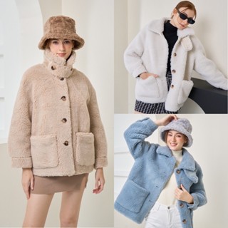 ⚡️Popcorn wool coat ขนนุ่มหนาอุ่น น่ารักเกาหลี คุณภาพเกินราคา