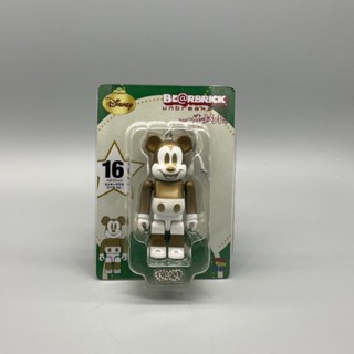 BEARBRICKS Unbreakable Happy Kuji #16 Gold Mickey Mouse 100% ของแท้ พร้อมส่ง