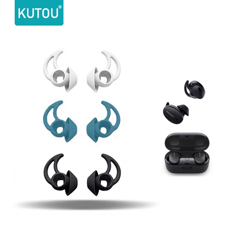 Kuteng ที่อุดหู สําหรับ BOSE Sport Earbuds / QuietComfort Earbuds / QC Sport Earbuds หูฟังซิลิโคน Ea