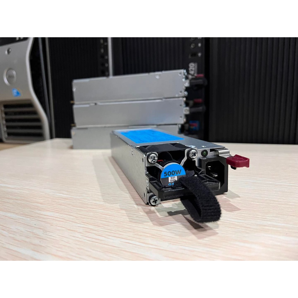 power supply hp dl380 dl360 dl388 g9 500W มือสองพร้อมใช้งาน