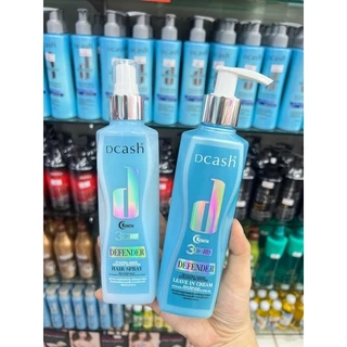 ดีแคชดีเฟนเดอร์กลิ่นหอมมากเซรั่ม ❤️สเปรย์ 200 มล Dcash hair spray 3D extra shine keratin moisture ปกป้องเส้นผม